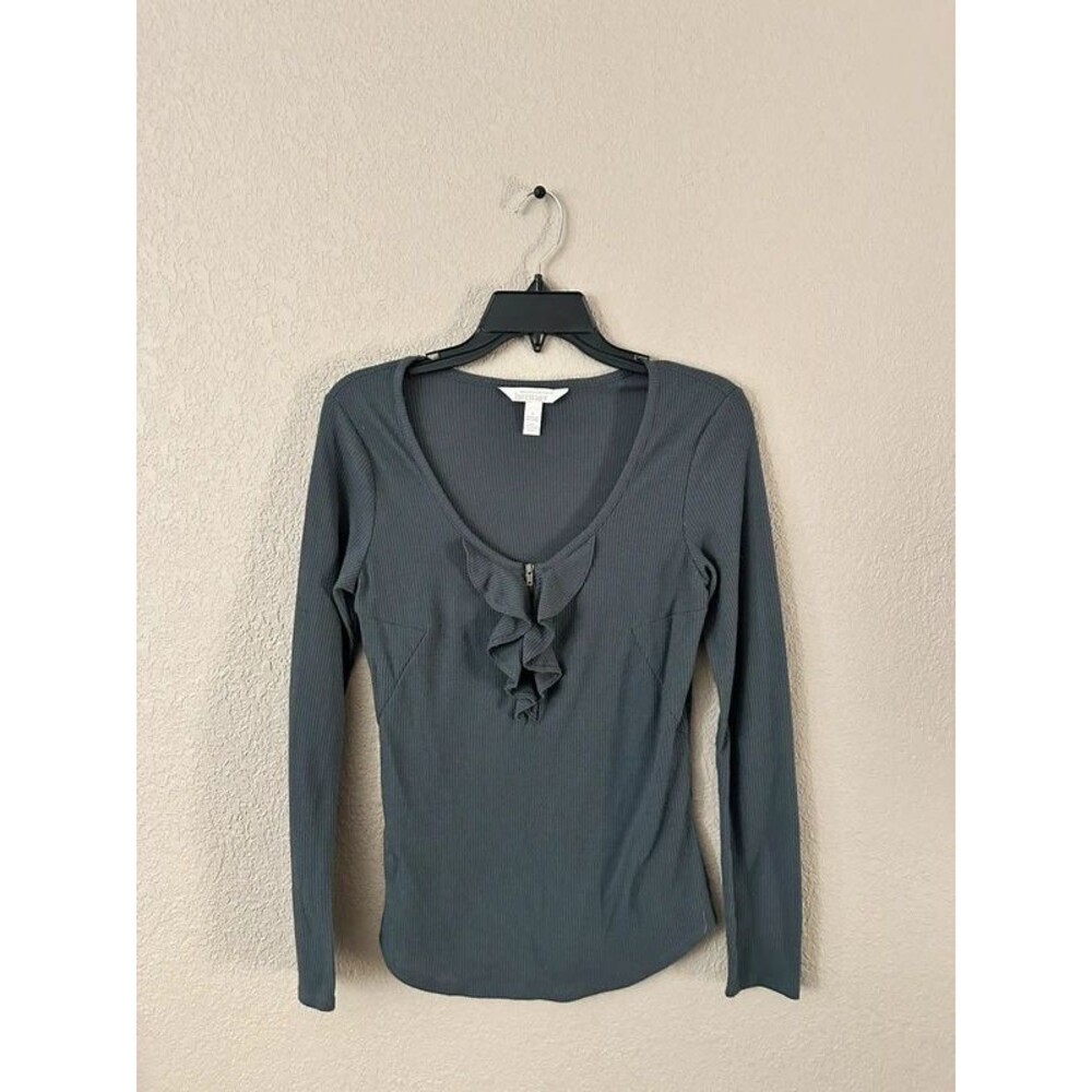 Banana Republic Heritage Collection Ribbed long-sleeve top Size S